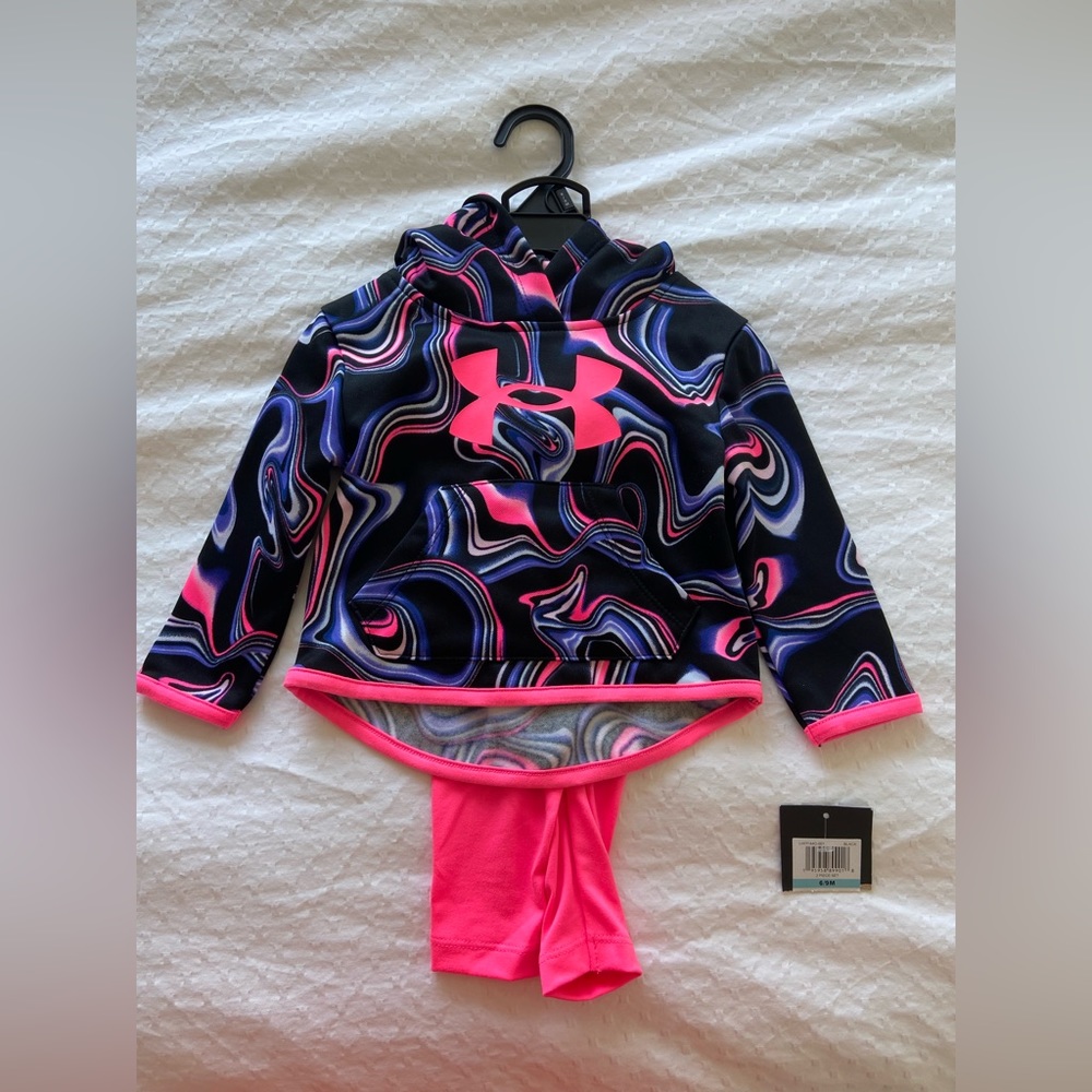 Under Armour baby hoodie and leggings set